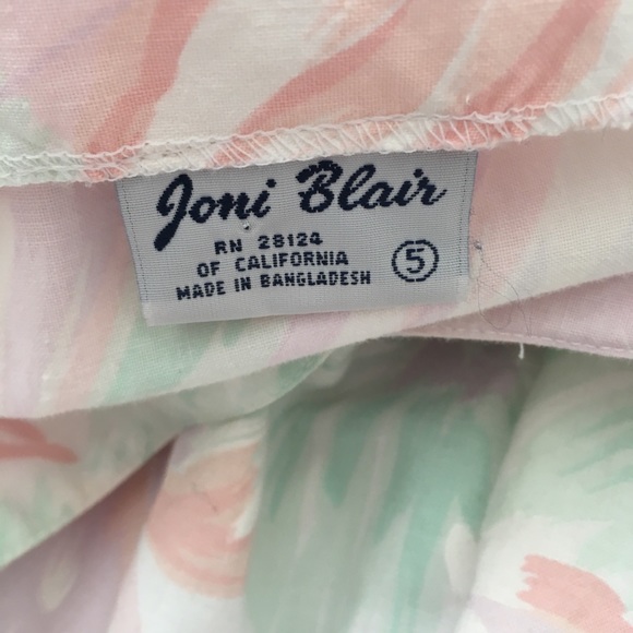 Vintage Joni Blair Racerback Dress with pockets - Picture 5 of 6